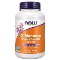 D-Mannose (500mg), 120 vcaps