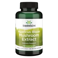 Agaricus Blazei Mushroom Extract (500 mg), 90 vcaps