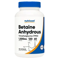 Betaine Anhydrous, 120 caps