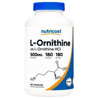 L-Ornithine (500 MG), 180 caps
