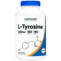 L-Tyrosine (500 MG), 180 caps