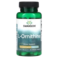 L-Ornithine (500 mg), 60 vcaps