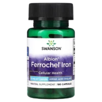 Iron Ferrochel Albion (18 mg), 180 caps