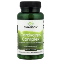 Cordyceps Complex with Reishi and Shiitake Mushrooms, 60 vcaps