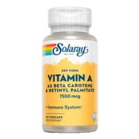 Vitamin A (7,500mcg), 60 vcaps
