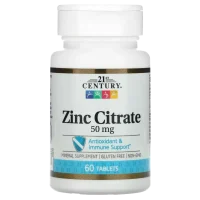 Zinc Citrate (50 mg), 60 tabs