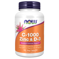 C-1000 Zinc & D-3, 100 vcaps
