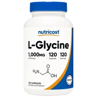 L-Glycine (1000 mg), 120 caps