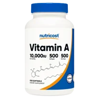 Vitamin A (10000 IU), 500 softgels