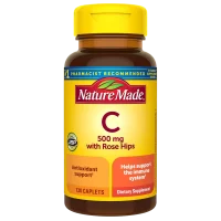 Vitamin C (500 mg) with Rose Hips, 90 tabs