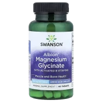 Magnesium Glycinate + B Vitamins (Albion®, 200 mg), 60 tabs