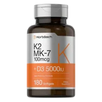 Vitamin K-2 Complex (+ Vitamin D), 180 softgels