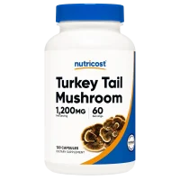 Turkey Tail Mushroom (600 mg), 120 caps