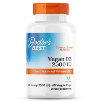 Vegan D3 (Vitashine D3, 2,500 IU), 60 vcaps
